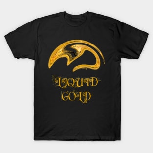 Liquid Gold Millionaire Sacred Geometry 3D T-Shirt